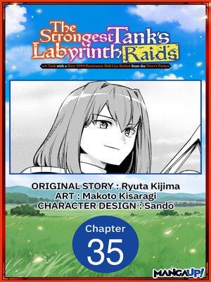 cover image of A Tank with a Rare 9999 Resistance Skill Got Kicked from the Hero's Party, Chapter 35